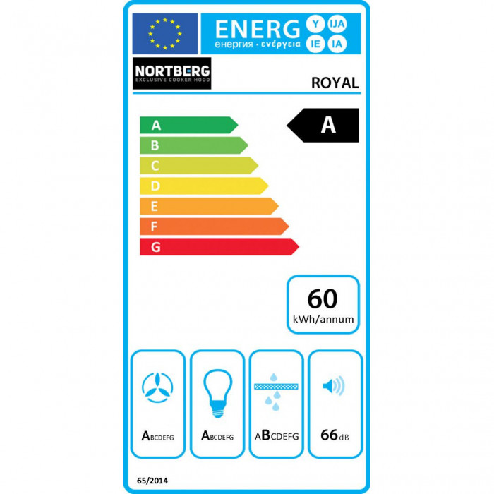 Витяжка похила NORTBERG Royal White 90