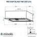 Витяжка вбудована Minola HBI 5264 BL GLASS 700 LED Line