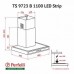 Витяжка Т-подібна Perfelli TS 9723 B 1100 I/BL LED