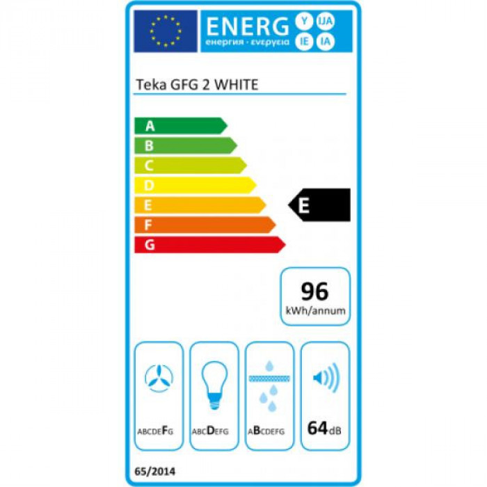 Витяжка вбудована Teka GFG2 B (40446752)