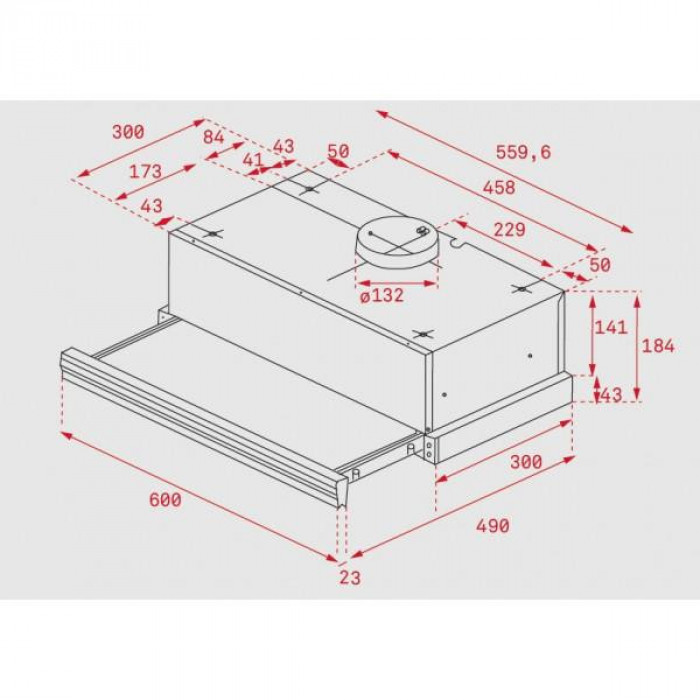 Витяжка телескопічна Teka CNL 6415 Plus Black (40436822)