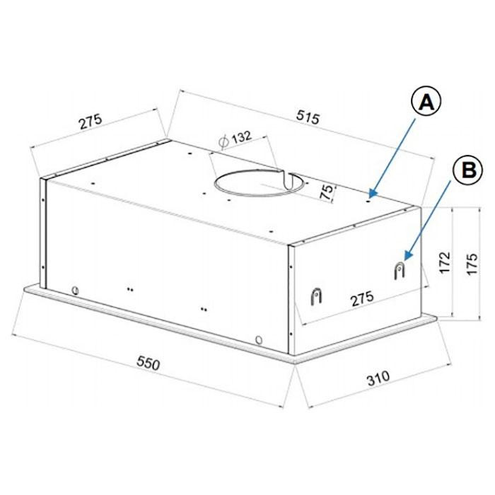 Витяжка вбудована Teka GFG2 SS (40446753)