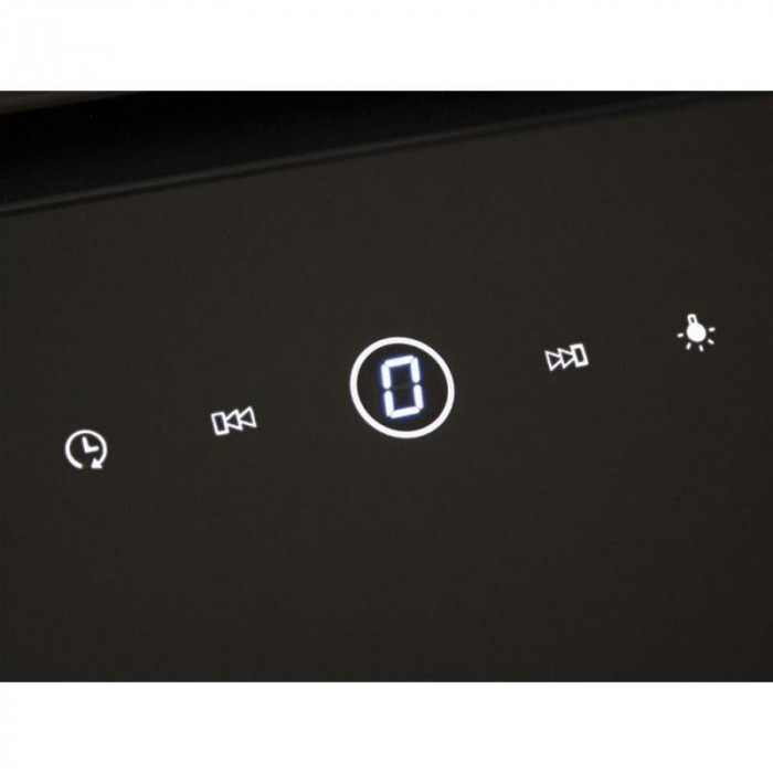 Витяжка похила Ventolux WAVE 60 BK (1000) TRC MM