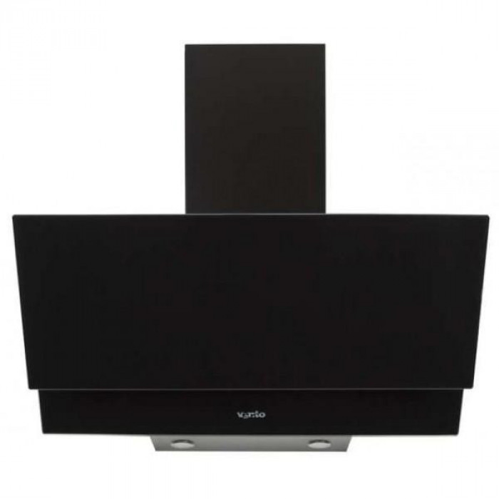 Витяжка похила Ventolux RIMINI 60 BK (650) TRC SL