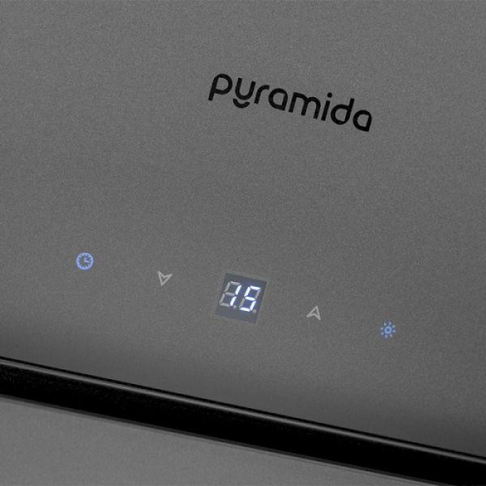 Витяжка похила Pyramida HES 30 (D-600) GRAY /AJ