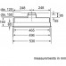 Витяжка вбудована Siemens LB55565
