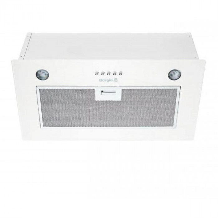 Витяжка вбудована Borgio BBI (TR) 5840 white glass MU