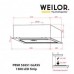 Витяжка вбудована Weilor PBSR 52651 GLASS WH 1300 LED Strip