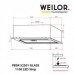 Витяжка вбудована Weilor PBSR 52301 GLASS BL 1100 LED Strip