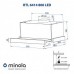 Витяжка телескопічна Minola HTL 6414 WH 800 LED