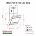 Витяжка похила Perfelli DNS 6723 B 1100 BL LED Strip