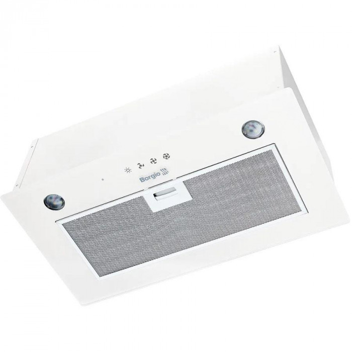 Витяжка вбудована Borgio BBI (TR) 5840 White Glass SU 850