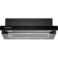 Витяжка телескопічна GRANADO Telde 603-700 Black glass