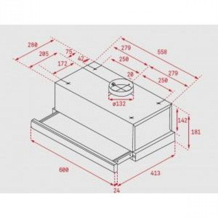 Витяжка телескопічна Teka TL 6420 (40474260)
