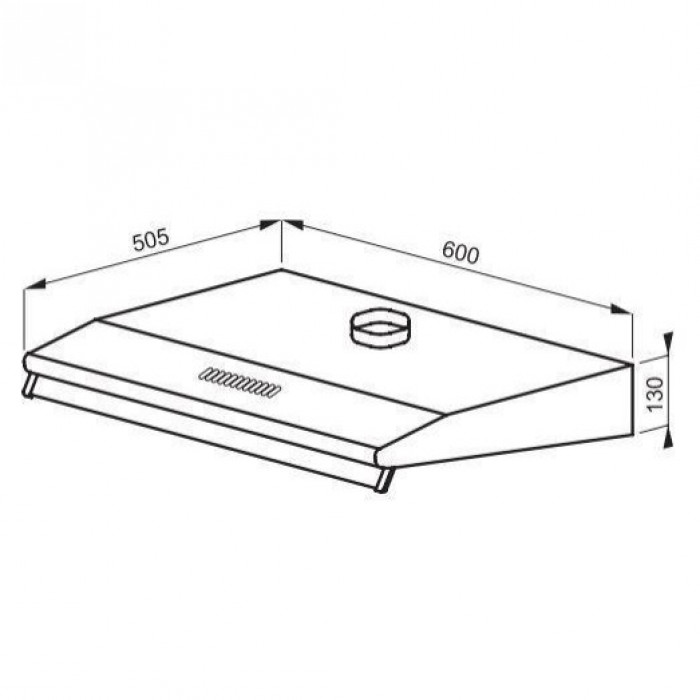 Витяжка пласка Amica OSC6112I