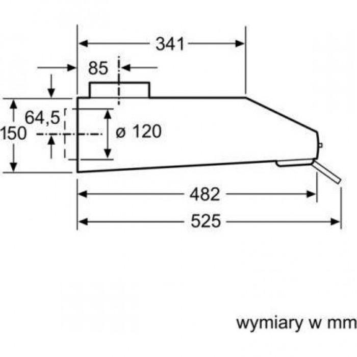 Витяжка пласка Bosch DUL62FA51