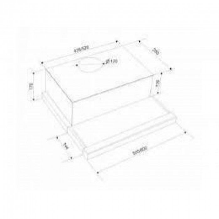 Витяжка телескопічна BERG iceBERG Fox 60
