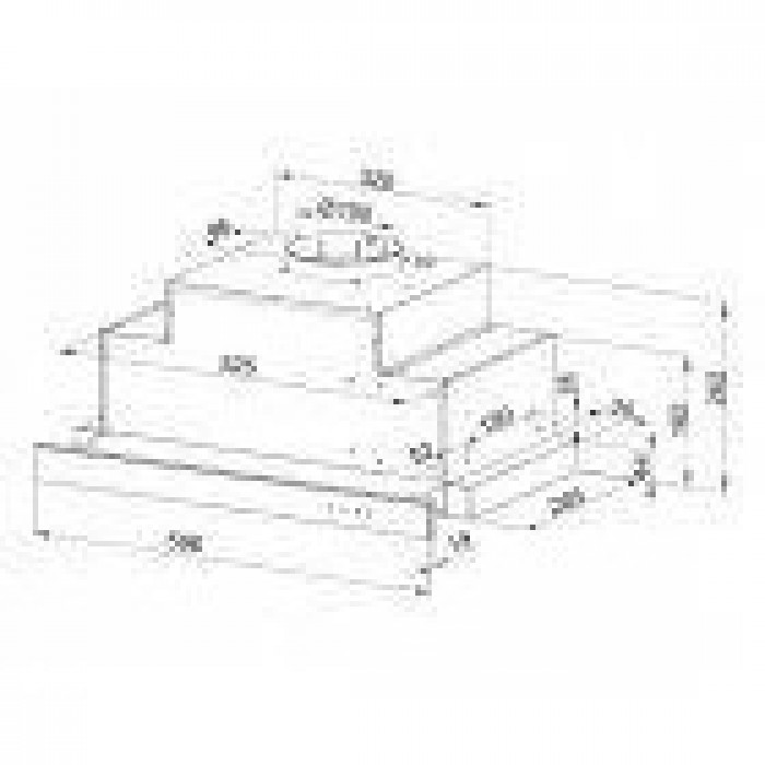 Витяжка телескопічна MAAN Corona Touch Bis 60