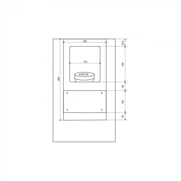 Витяжка декоративна BERG Floyd Night