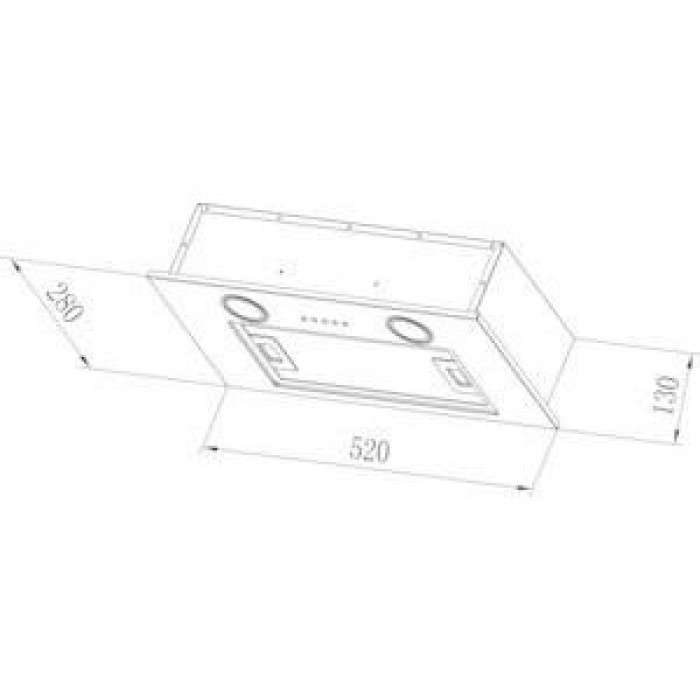 Витяжка вбудована Candy CBG625/1N