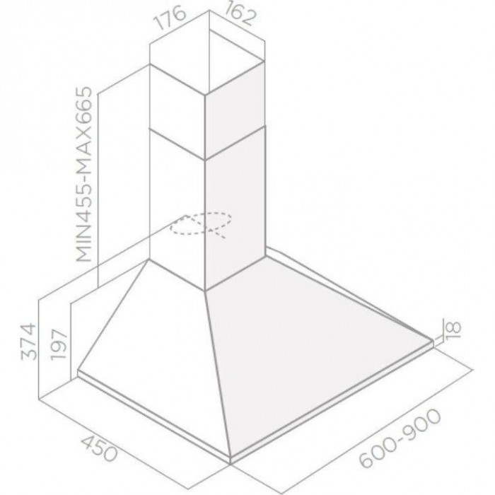 Витяжка купольна Turboair CERTOSA IX/A/60