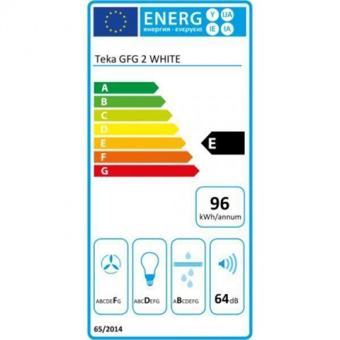 Витяжка вбудована Teka GFG2 W (40446751)