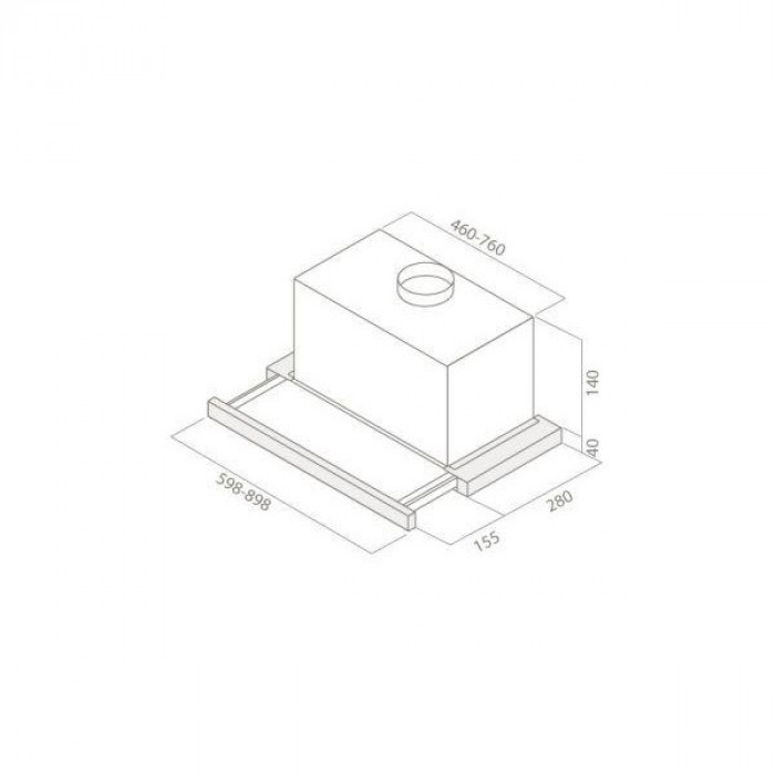 Витяжка телескопічна Elica ELITE 14 PLUS IX/A/60