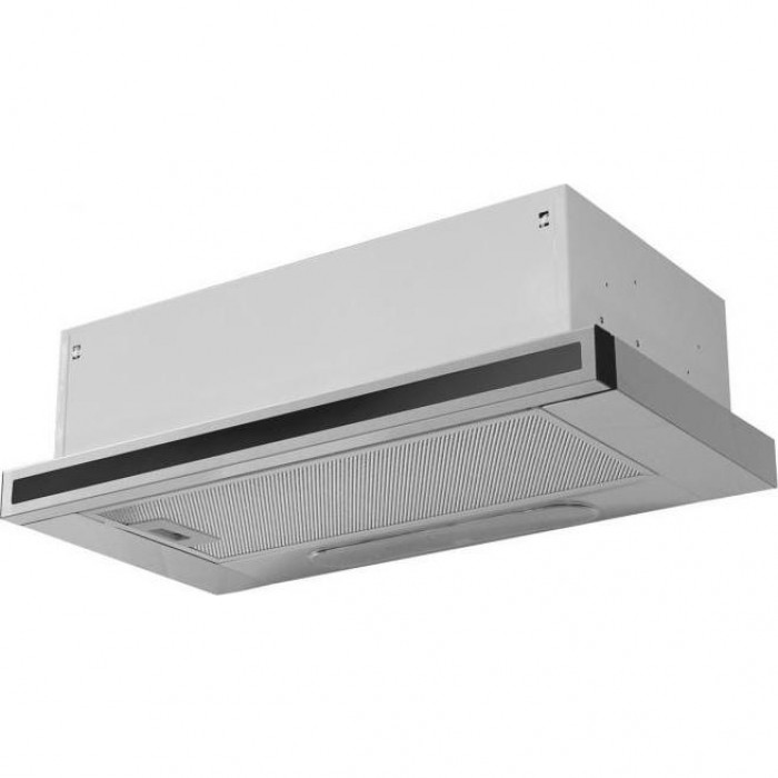 Витяжка телескопічна Ventolux GARDA 60 INOX BK GL (620) T
