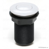 Пневмокнопка пластикова біла  Ø32 мм