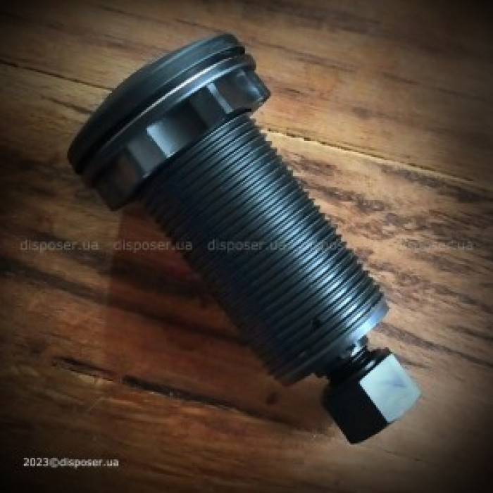 Пневмокнопка чорна матова  Ø32 мм