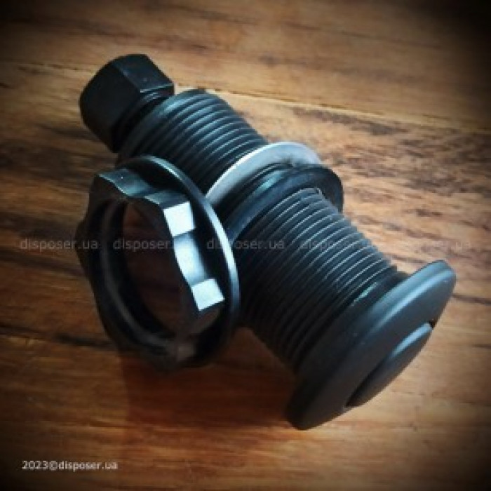 Пневмокнопка чорна матова  Ø32 мм