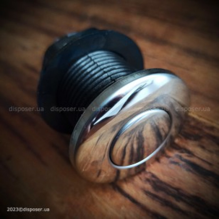 Пневмокнопка металева відтінок хром  Ø32 мм