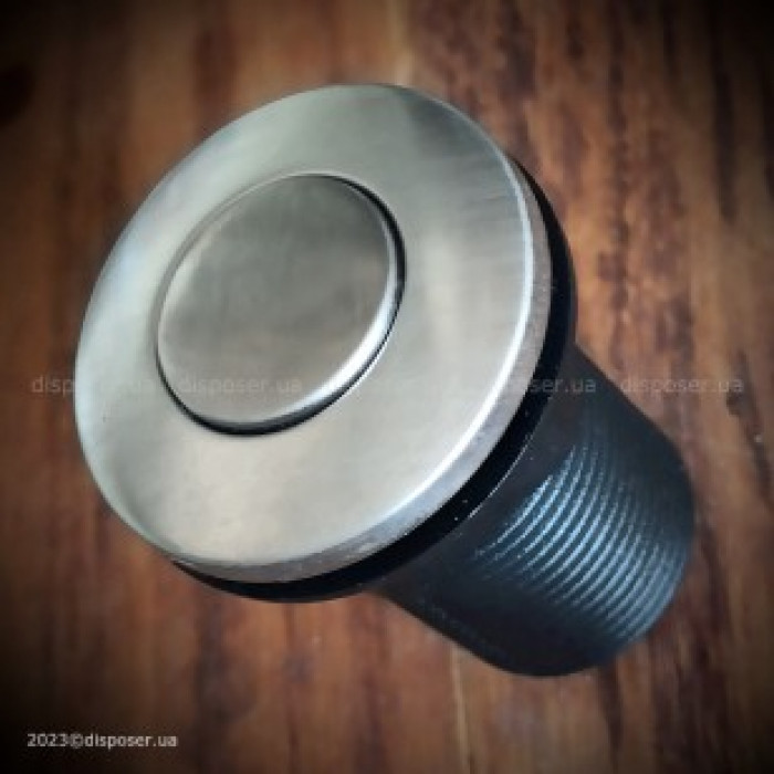 Пневмокнопка металева відтінок нерж.  Ø32 мм