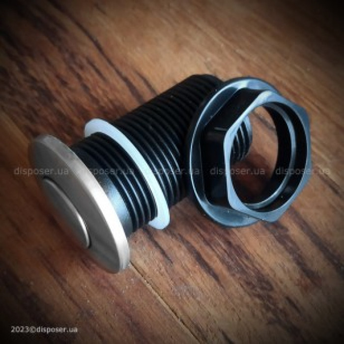 Пневмокнопка металева відтінок нерж.  Ø32 мм