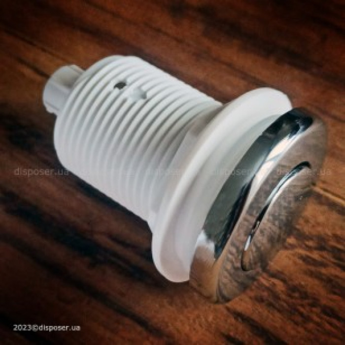 Пневмокнопка пластик хром Ø31 мм