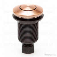 Пневмокнопка металева мідний відтінок  Ø32 мм