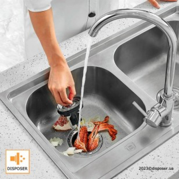 Сітка-стопер + лопатка для диспоузерів In-Sink-Erator / Status / Franke