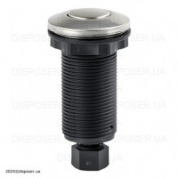 Пневмокнопка металева матова сталь Ø32 мм