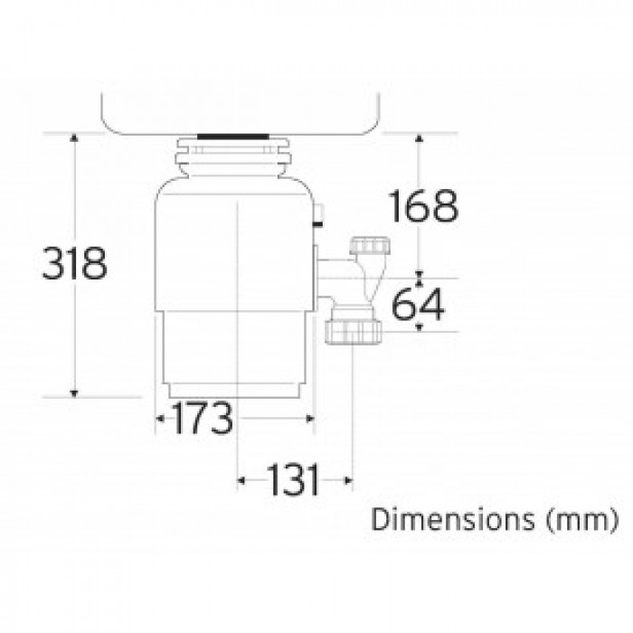 Подрібнювач харчових відходів TEKA TR 50.4