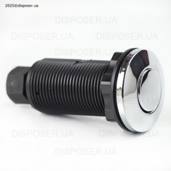 Пневмокнопка металева полірований хром Ø32 мм