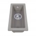 Мийка кухонна гранітна PERFELLI ESTO PGE 101-22 GREY METALLIC