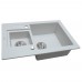 Мийка кухонна гранітна PERFELLI GRANZE PGG 506-67  WHITE