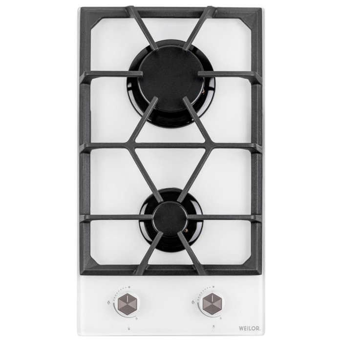 Поверхня газова Domino на склі WEILOR GG 304 WH