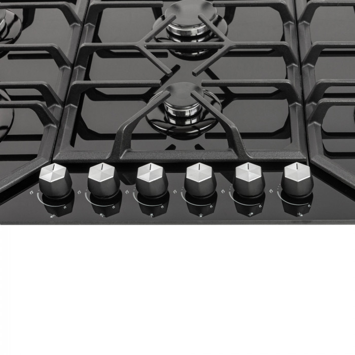 Поверхня газова на склі WEILOR GG W 904 BL