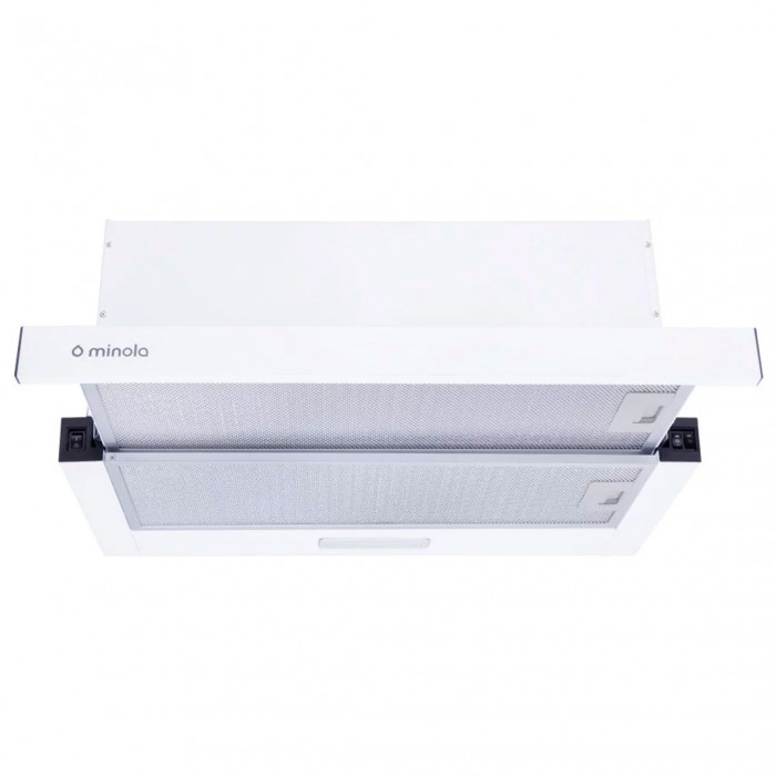 Витяжка телескопічна MINOLA HTL 6714 WH 1100 LED