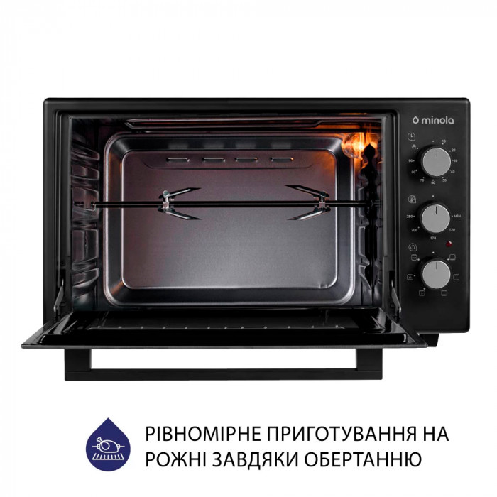 Електрична піч MINOLA FOET 3714 BL