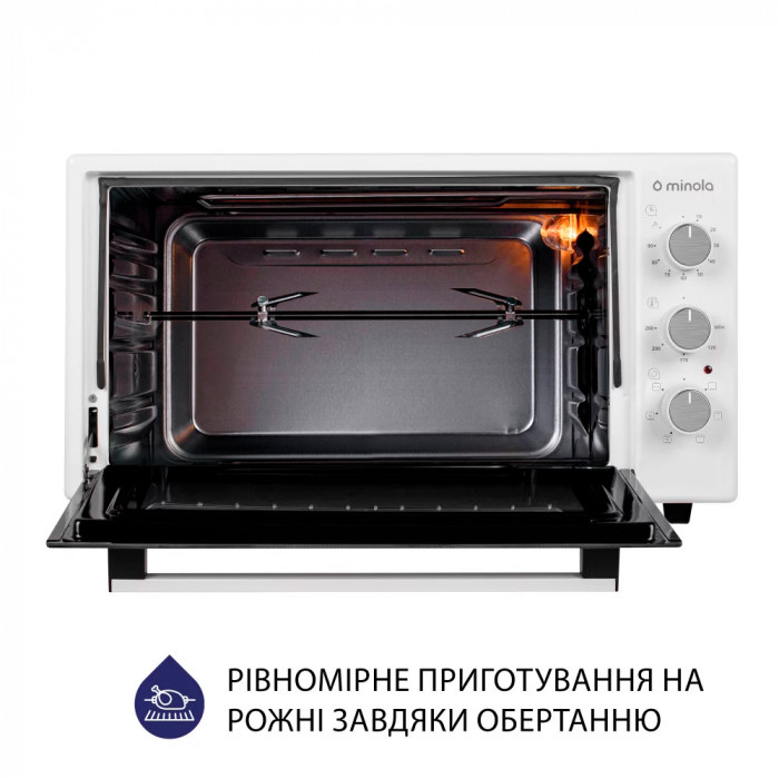 Електрична піч MINOLA FOET 3714 WH