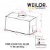 Витяжка повновбудована WEILOR PBSR 62302 FULL GLASS FBL 1100 LED Strip