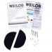 Витяжка повновбудована WEILOR PBSR 62302 FULL GLASS FBL 1100 LED Strip