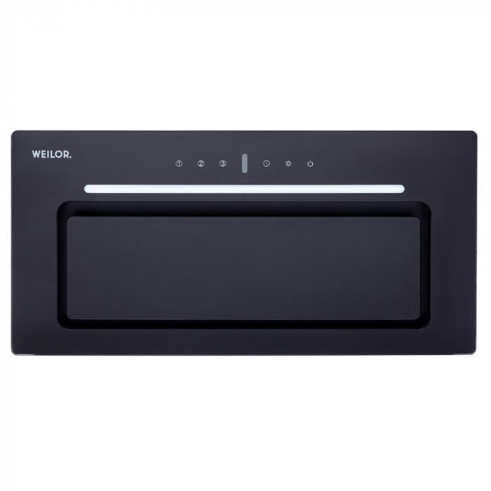 Витяжка повновбудована WEILOR PBSR 62302 FULL GLASS FBL 1100 LED Strip